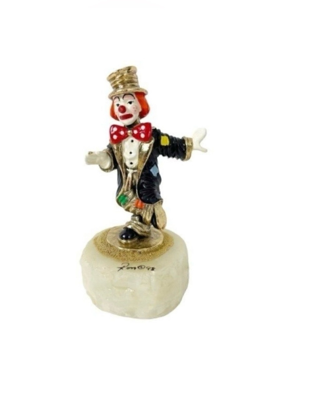 RON Lee figurine Chip off Old Block Clown Hobo 95